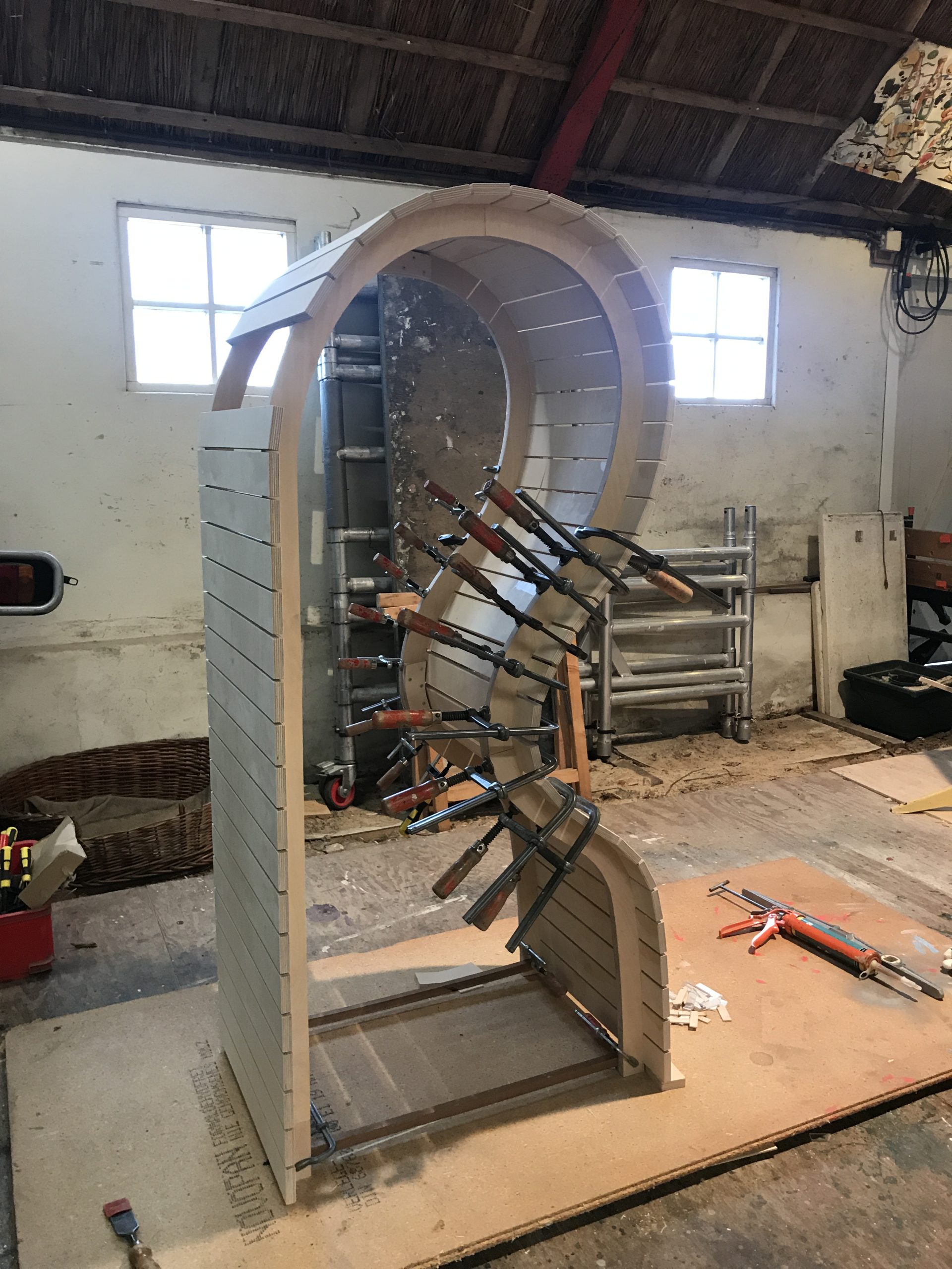 Wood Loop cabinet making off workshop